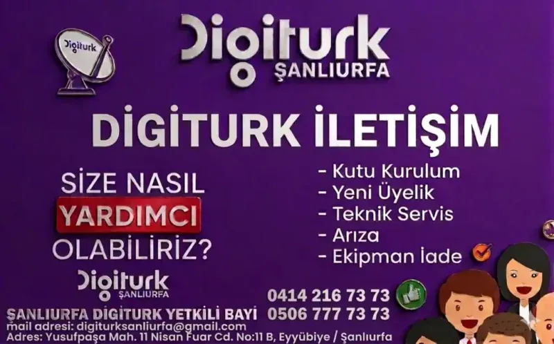 Digiturk Şanlıurfa İletişim